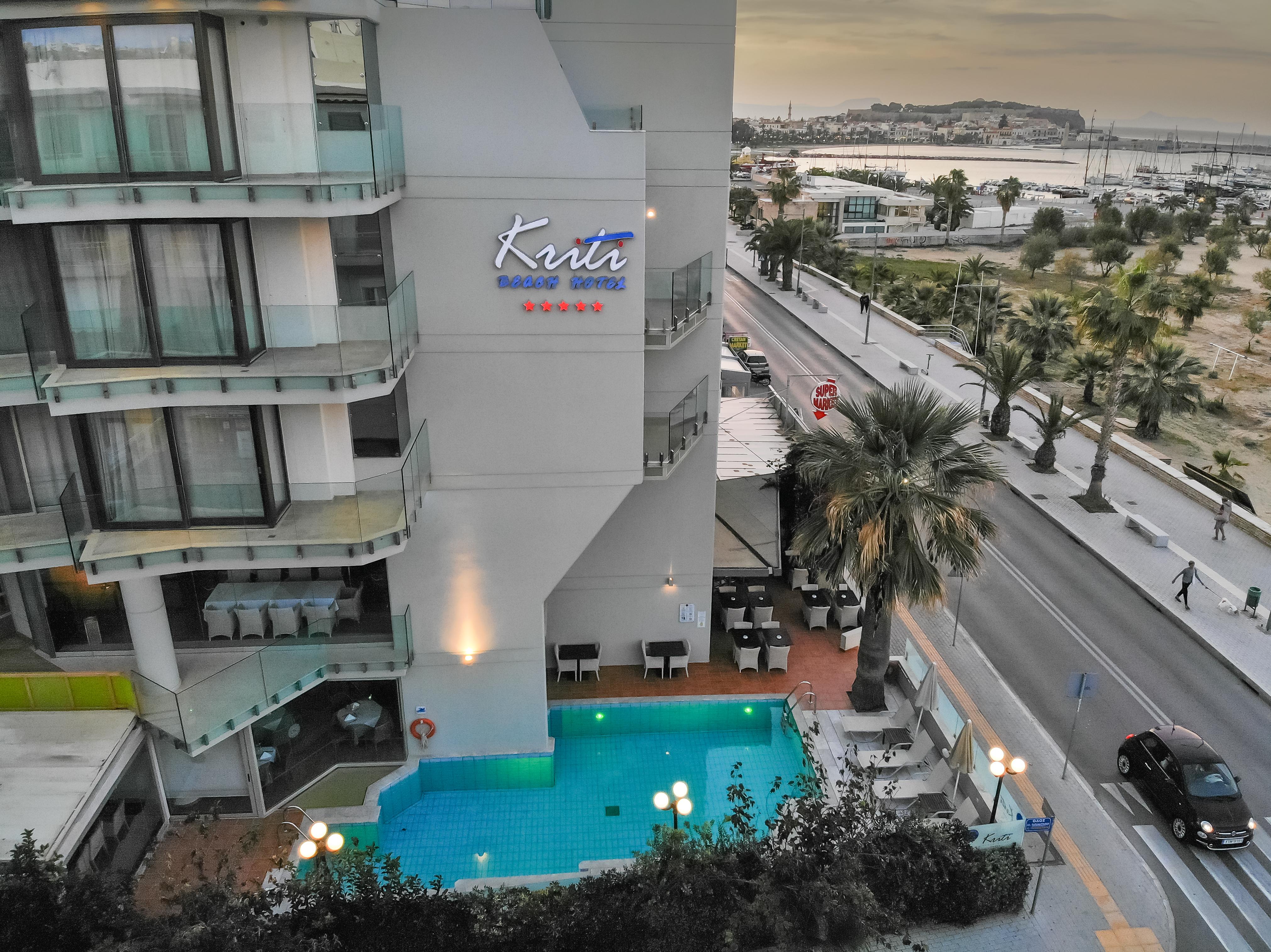 Kriti Beach Hotel レティムノ エクステリア 写真