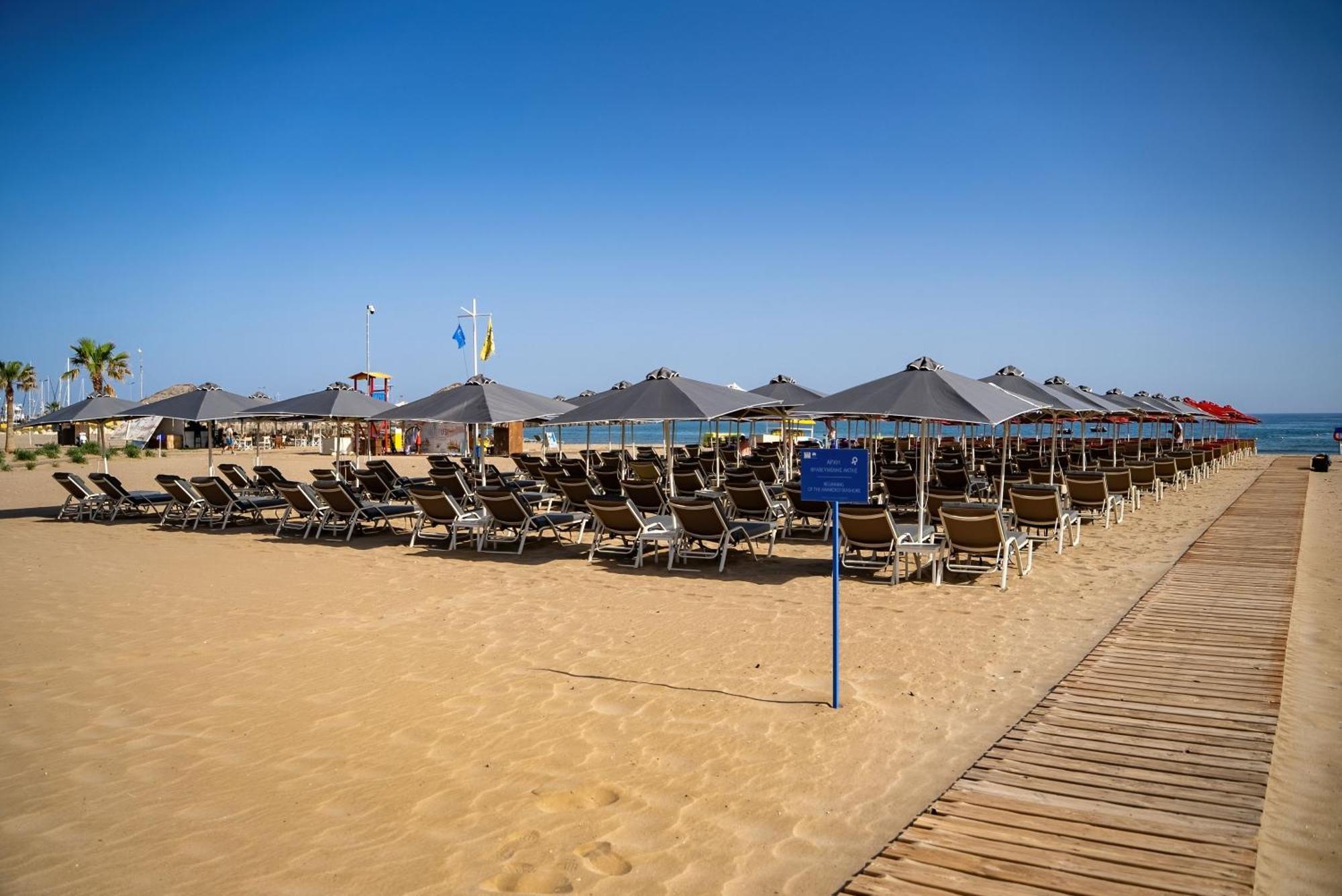 Kriti Beach Hotel レティムノ エクステリア 写真
